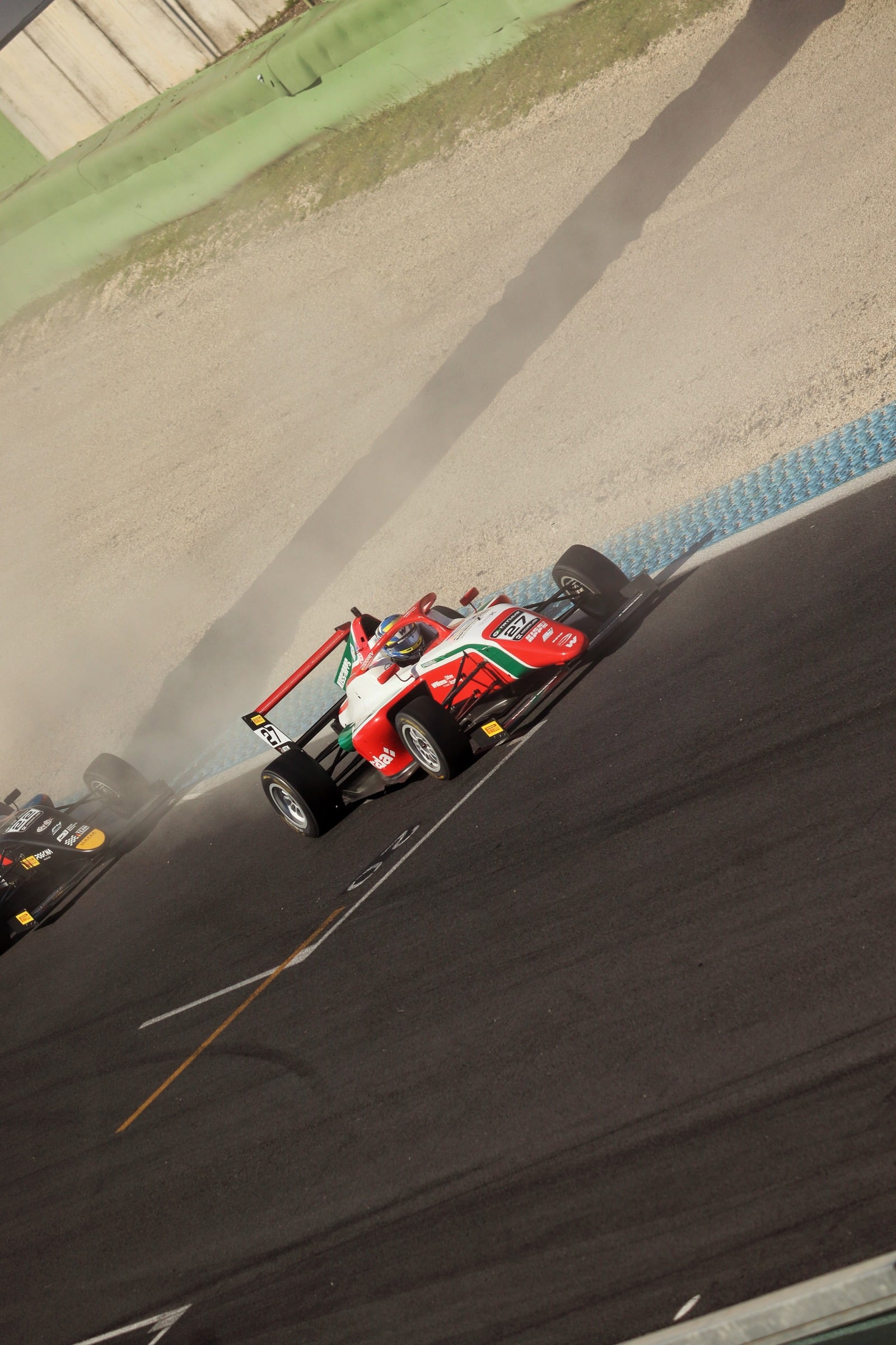 Track action